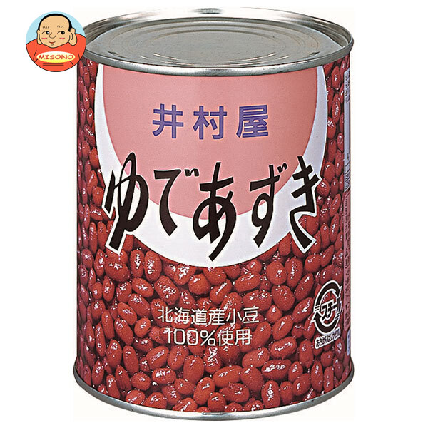 井村屋 ゆであずき 2号缶 1000g×12個入