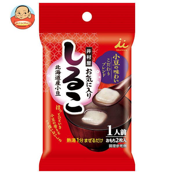 井村屋 お気に入りしるこ 1人前 34g×72(6×2)袋入