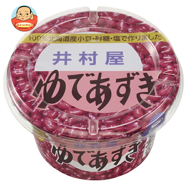 井村屋 北海道 カップ ゆであずき 280g×24個入