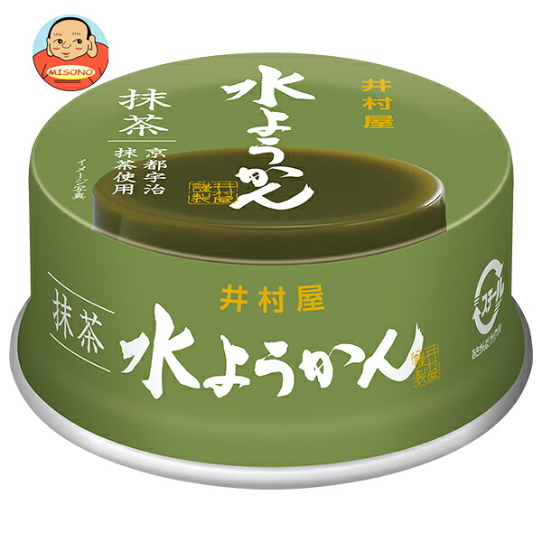 井村屋 缶水ようかん 抹茶 83g×32個入