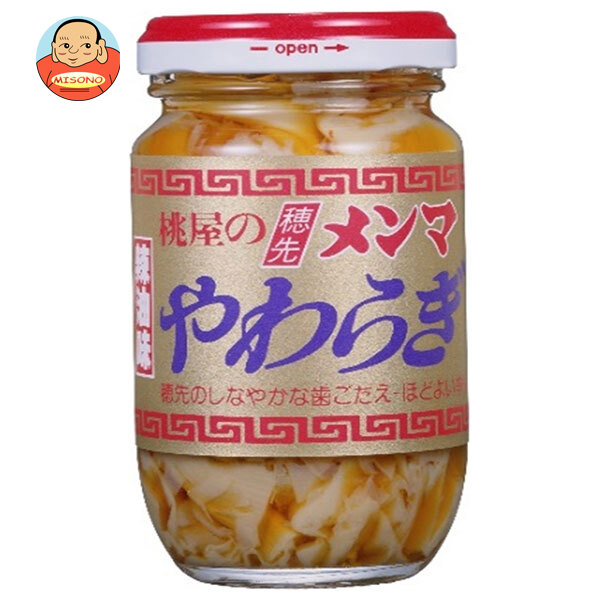 桃屋 穂先メンマ やわらぎ (辣油味) 115g瓶×12個入