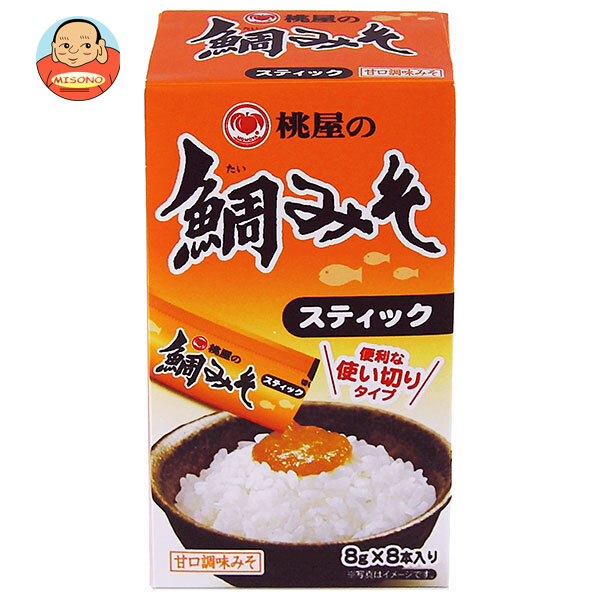 桃屋 桃屋の鯛みそ スティック 64g(8g×8P)×6個入