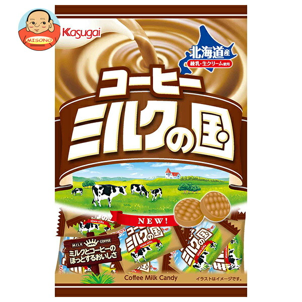 ミルク 春日井製菓 コーヒーミルクの国 106g×12袋入