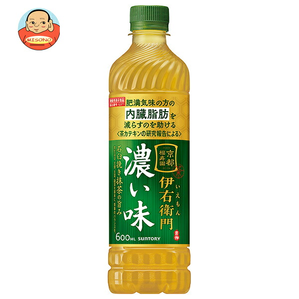 サントリー 伊右衛門(いえもん) 濃い味【手売り用】 600mlペットボトル×24本入