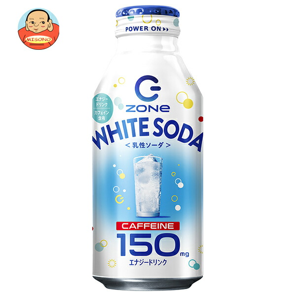 サントリー HYPER ZONe ENERGY(ハイパーゾーンエナジー) WHITE SODA 400mlボトル缶×24本入