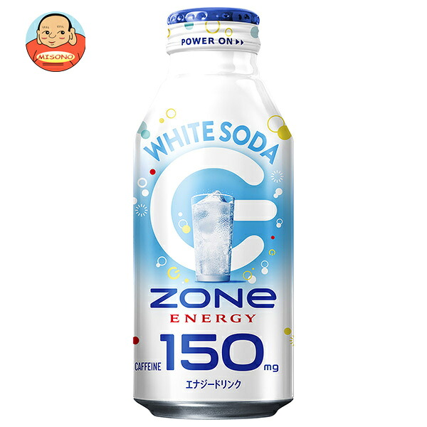 サントリー HYPER ZONe ENERGY(ハイパーゾーンエナジー) WHITE SODA 400mlボトル缶×24本入