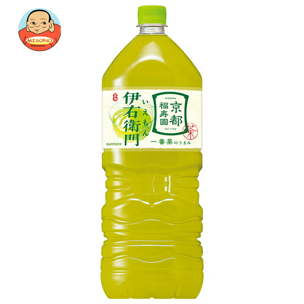 サントリー 緑茶 伊右衛門(いえもん) 2Lペットボトル×6本入