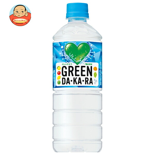 サントリー GREEN DAKARA(グリーン ダカラ)【自動販売機用】 600mlペットボトル×24本入