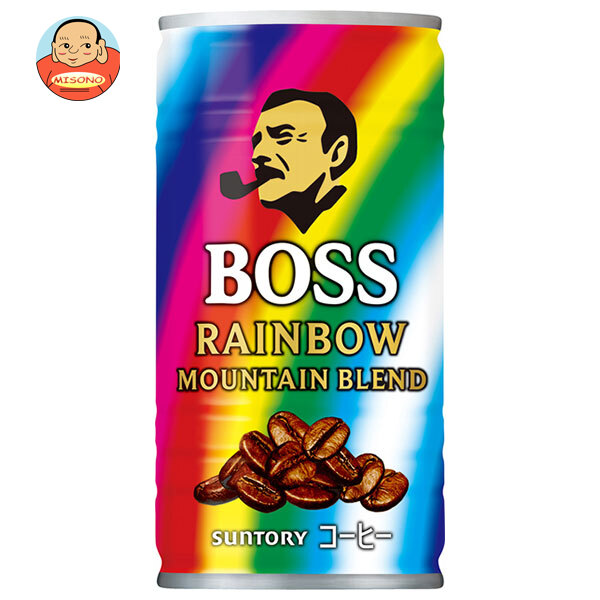 サントリー BOSS(ボス) レインボーマウンテンブレンド 185g缶×30本入
