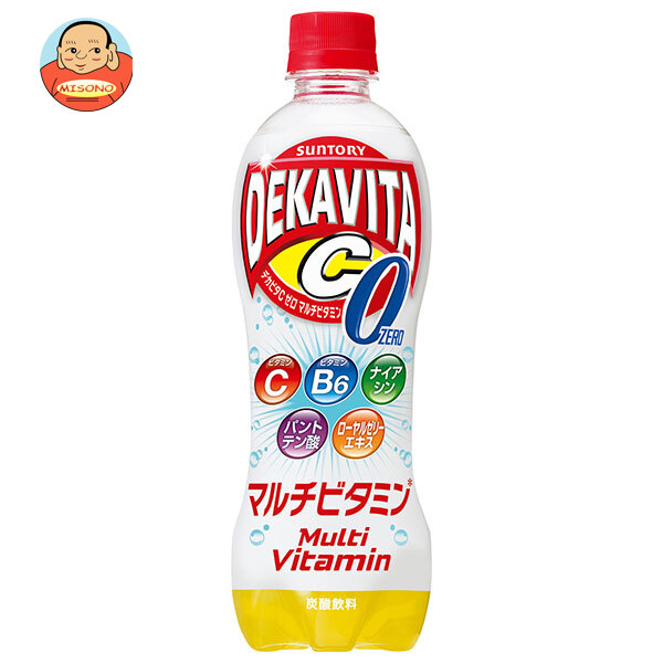 サントリー デカビタC ゼロ マルチビタミン 500mlペットボトル×24本入