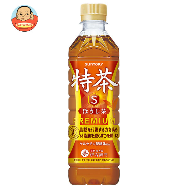 サントリー 伊右衛門(いえもん) 特茶 ほうじ茶【手売り用】【特定保健用食品 特保】 500mlペットボトル×24本入