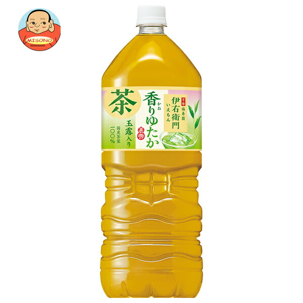 サントリー 伊右衛門(いえもん) 香りゆたか 2Lペットボトル×6本入