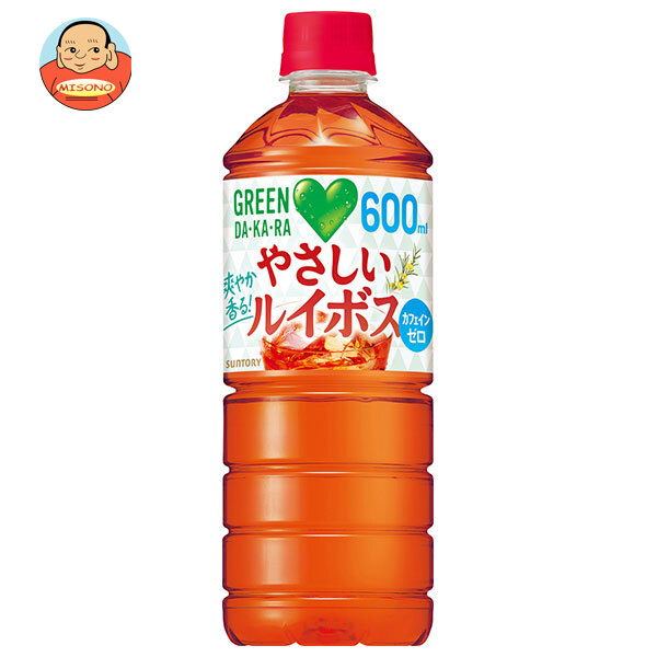 サントリー GREEN DA KA RA(グリーン ダカラ) やさしいルイボス 600mlペットボトル×24本入