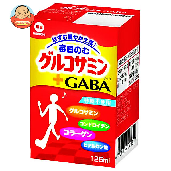 毎日牛乳 毎日のむグルコサミン+GABA 125ml紙パック×24本入