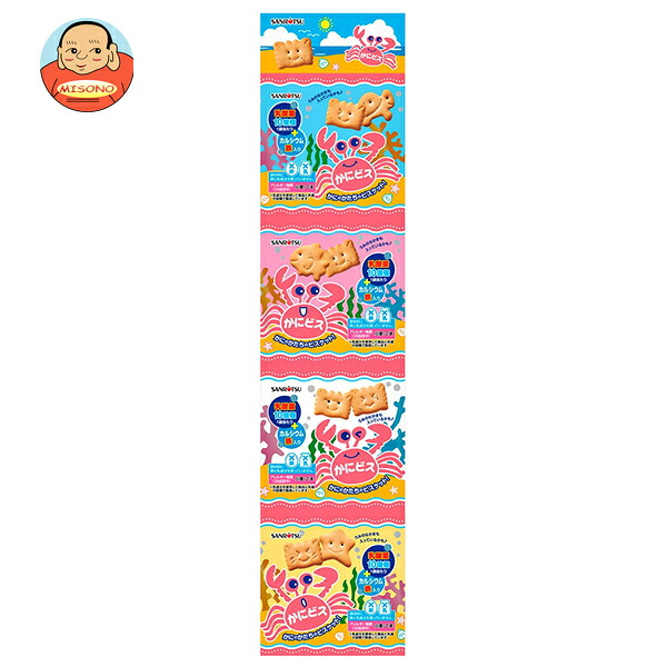 三立製菓 4パック かにビス 60g(15g×4袋)×15袋入