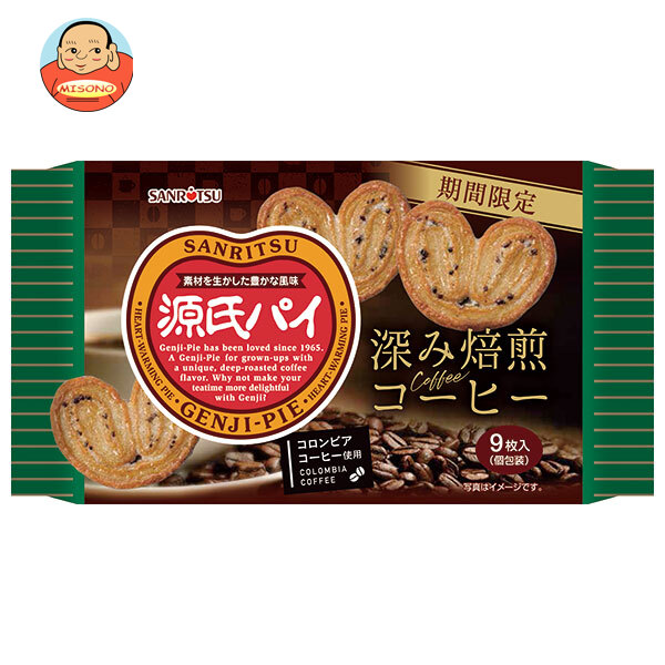 三立製菓 源氏パイ 深み焙煎コーヒー 9枚×12袋入