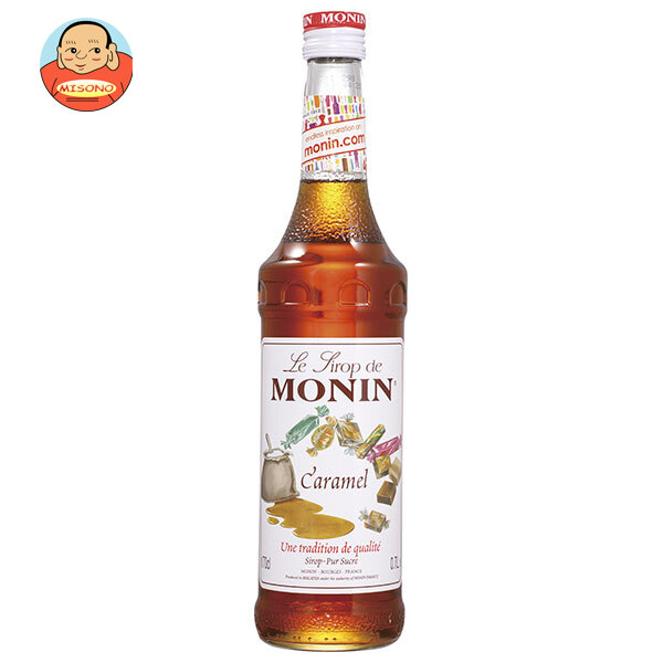日仏貿易 モナン キャラメル シロップ 700ml瓶×6本入