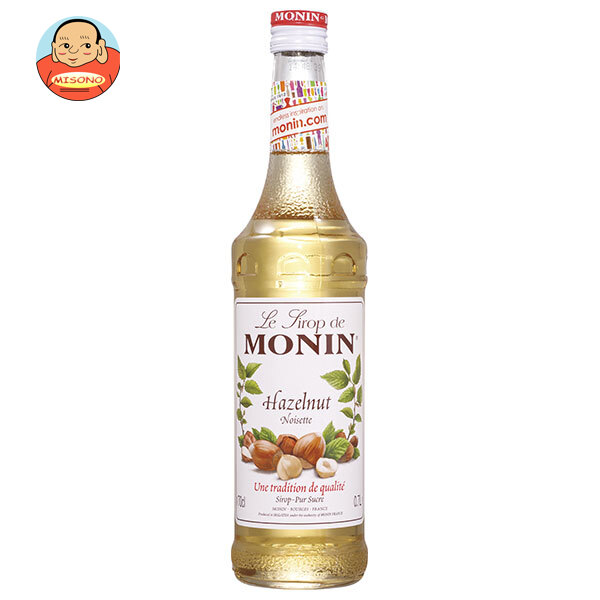日仏貿易 モナン ヘーゼルナッツ シロップ 700ml瓶×6本入