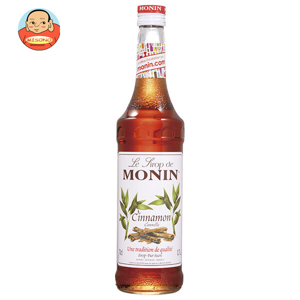 日仏貿易 モナン シナモン シロップ 700ml瓶×6本入