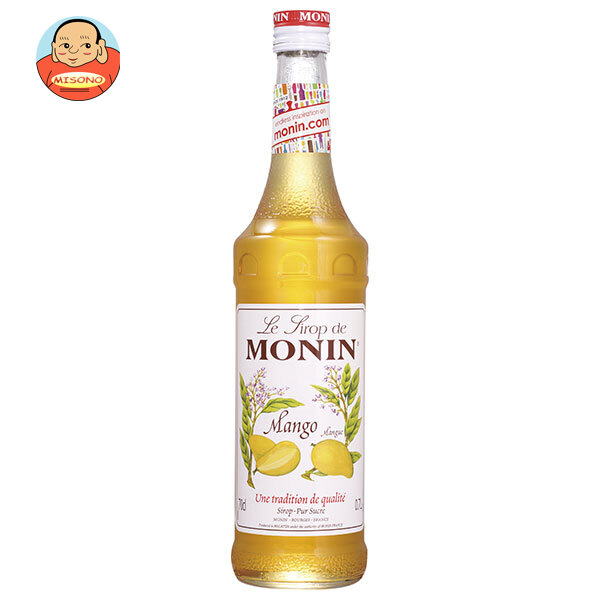 日仏貿易 モナン マンゴ シロップ 700ml瓶×6本入