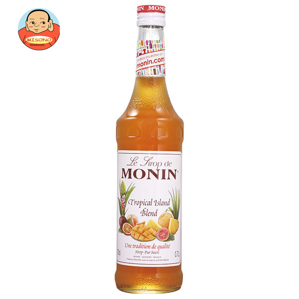 日仏貿易 モナン トロピカルアイランド シロップ 700ml瓶×6本入