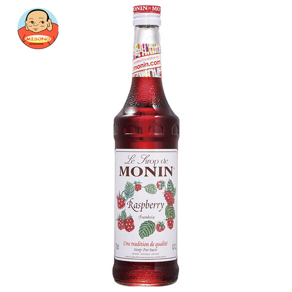 日仏貿易 モナン ラズベリー シロップ 700ml瓶×6本入