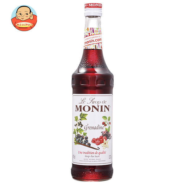 日仏貿易 モナン グレナディン シロップ 700ml瓶×6本入