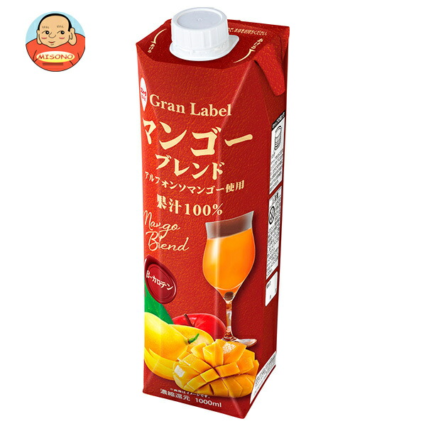 スジャータ マンゴーブレンド 1000ml紙パック×6本入