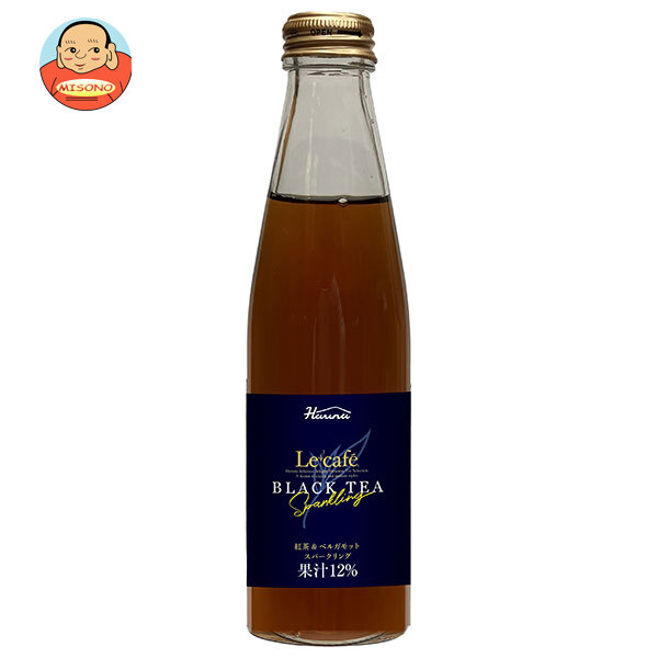 HARUNA(ハルナ) ルカフェ 紅茶 スパークリング 200ml瓶×24本入