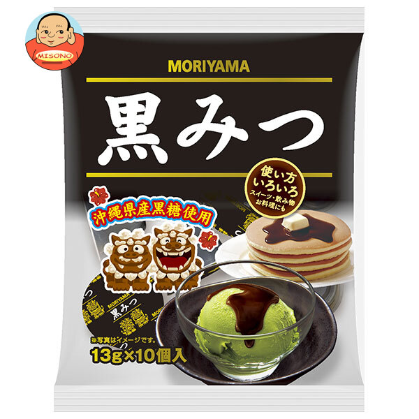 守山乳業 黒みつ (13g×10個)×25本入