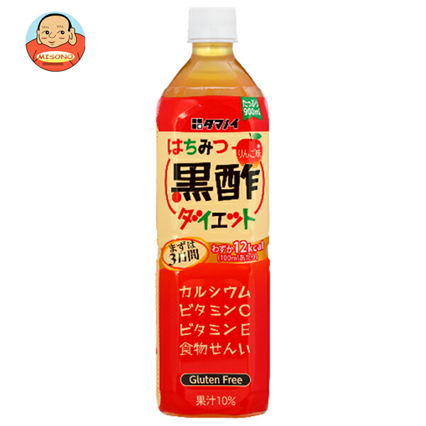 タマノイ酢 はちみつ黒酢ダイエット 900mlペットボトル×12本入