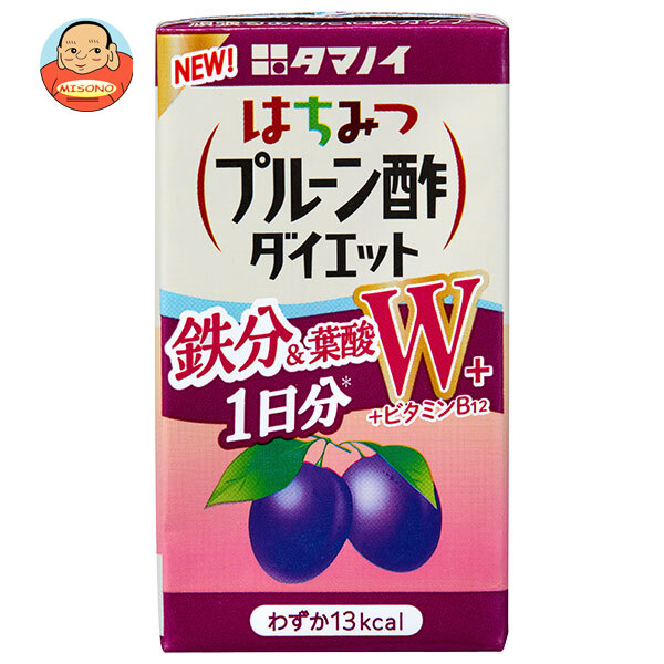 タマノイ酢 はちみつプルーン酢ダイエット 125ml紙パック×24本入
