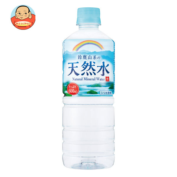 チェリオ 鈴鹿山系の天然水 600mlペットボトル×24本入