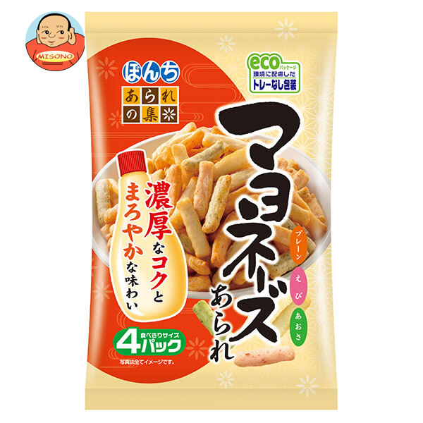 ぼんち マヨネーズあられ 4P 52g×12袋入