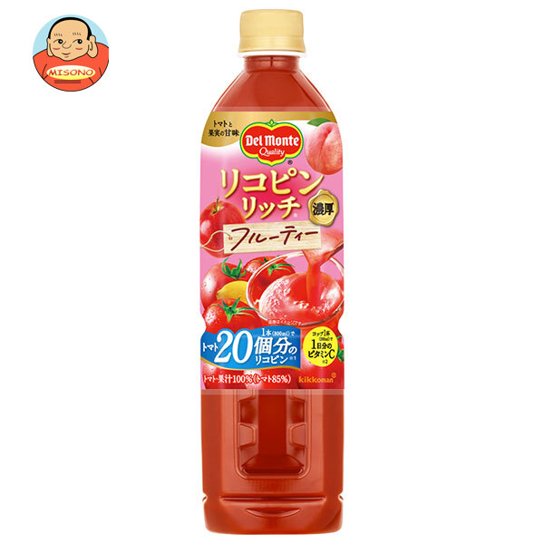デルモンテ リコピンリッチ フルーティー 800mlペットボトル×15本入