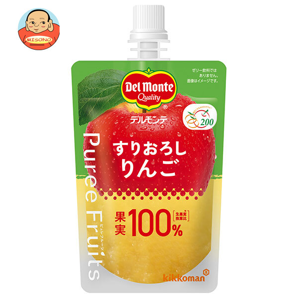 デルモンテ ピュレフルーツ すりおろしりんご 110gパウチ×30本入