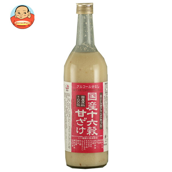種商 国産十六穀甘ざけ 720ml瓶×6本入