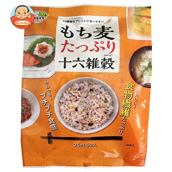 種商 もち麦たっぷり十六雑穀 (25g×6)×12袋入