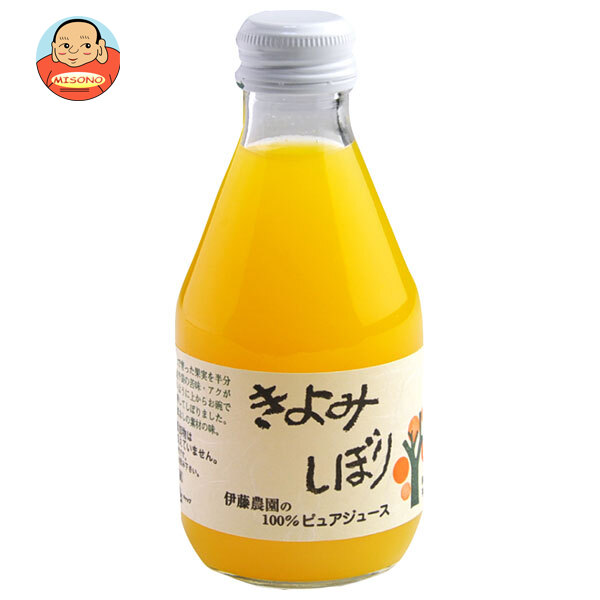 伊藤農園 100%ピュアジュース きよみ 180ml瓶×30本入