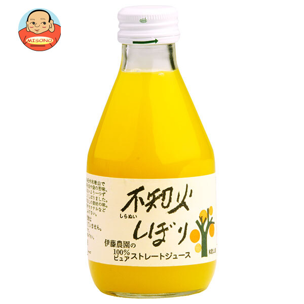 伊藤農園 100%ピュアジュース 不知火 180ml瓶×30本入