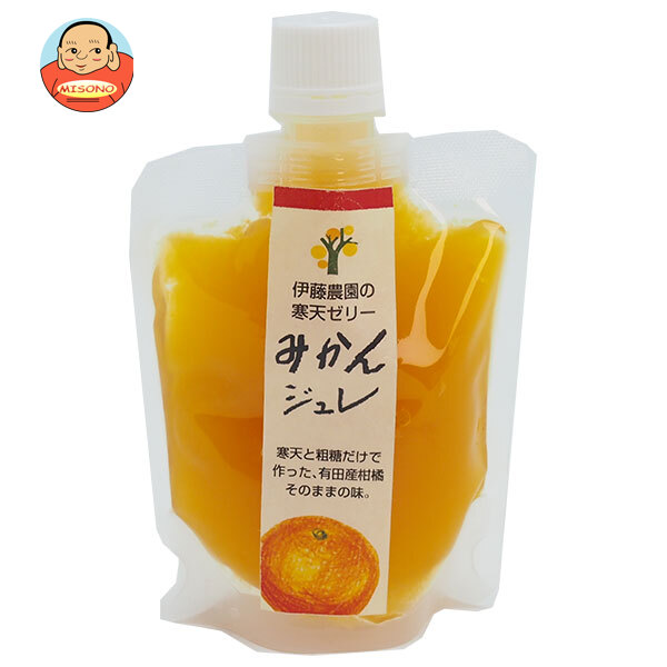 伊藤農園 ピュアフルーツ寒天 みかんジュレ ドリンクタイプ 150g×15個入