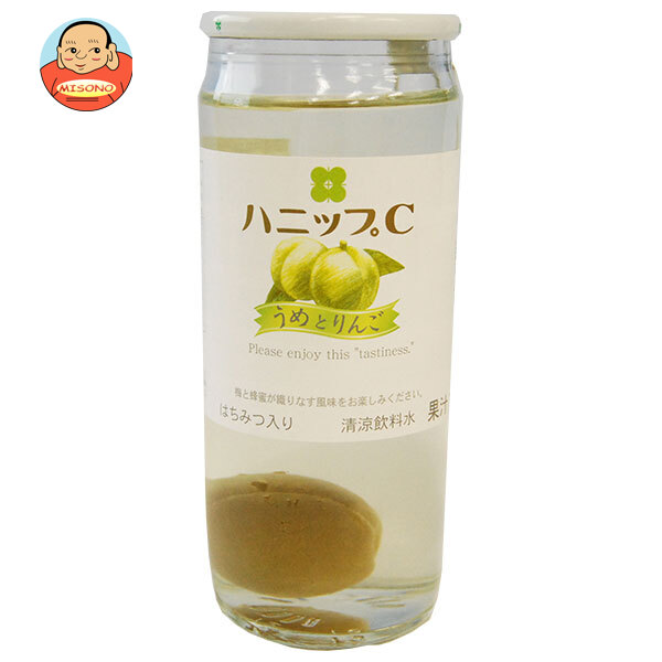 プラム食品 ハニップC うめとりんご 200g瓶×15本入