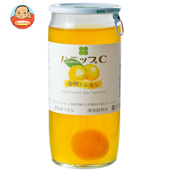プラム食品 ハニップC 金柑とレモン 200g瓶×15本入