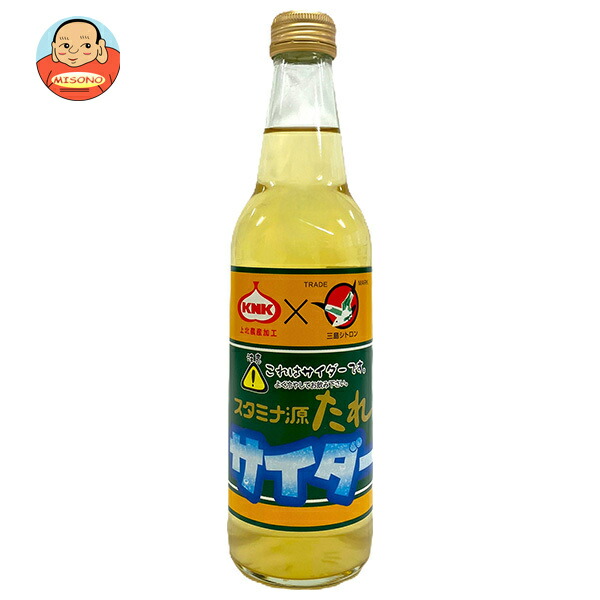 上北農産加工 スタミナ源たれサイダー 330ml瓶×24本入