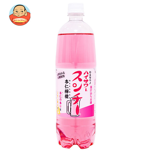 博水社 ハイサワー スンチー 杏仁檸檬 1000mlペットボトル×15本入