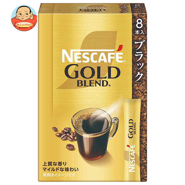 ネスレ日本 ネスカフェ ゴールドブレンド スティック ブラック (2g×8P)×12箱入