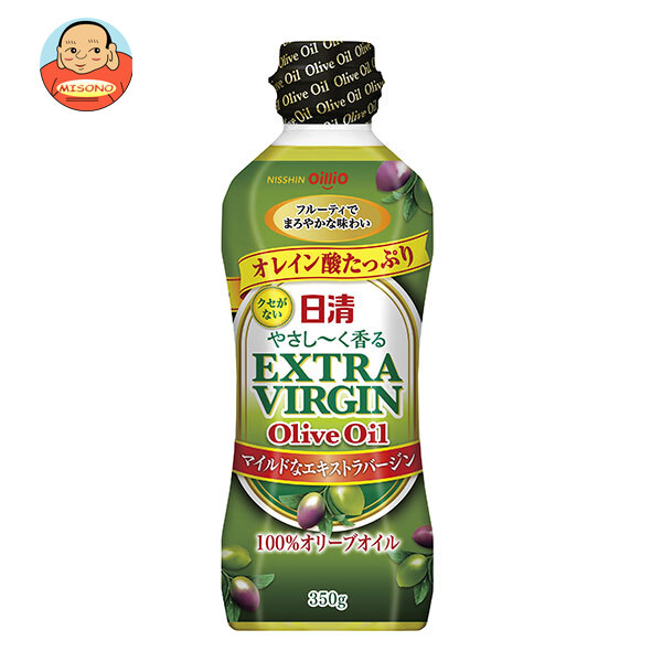 日清オイリオ 日清 やさし~く香る エキストラバージンオリーブオイル 350gペットボトル×10本入