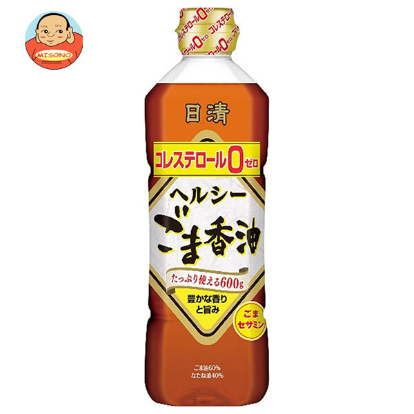 日清オイリオ 日清ヘルシー ごま香油 600gペットボトル×10本入