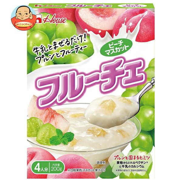 ハウス食品 フルーチェ ピーチマスカット 200g×30個入