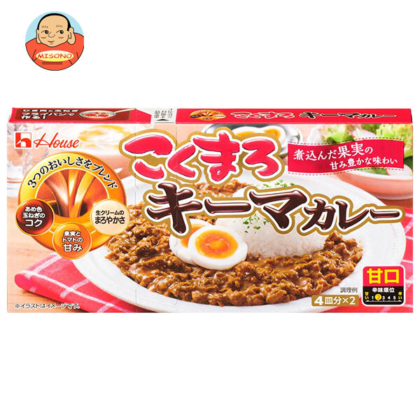 ハウス食品 こくまろ キーマカレー 甘口 148g×10個入